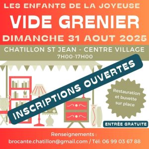Brocante inscriptions