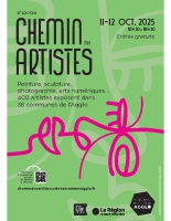Affiche A3_chemin des artistes 2025