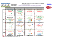 Menus perisco septembre 2025