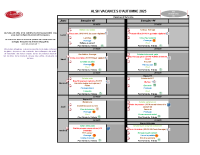Menus vacances d’automne