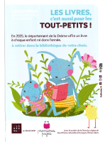 Affiche médiathèque départementale