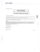 25 novembre – Coupure de courant