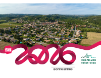 carte de voeux 2026 Châtillon Saint Jean