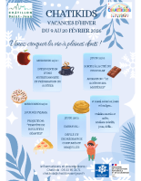 Affiche Vacances de février 2026