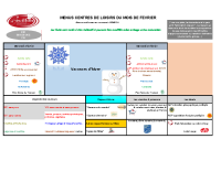 Menus mercredis février 2026