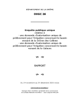 OUGC Rapport et conclusions